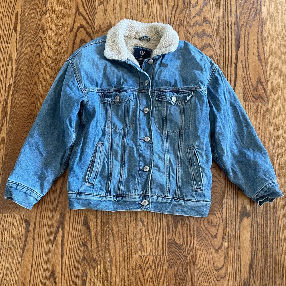 Gap denim / jean jacket girl size 12-13